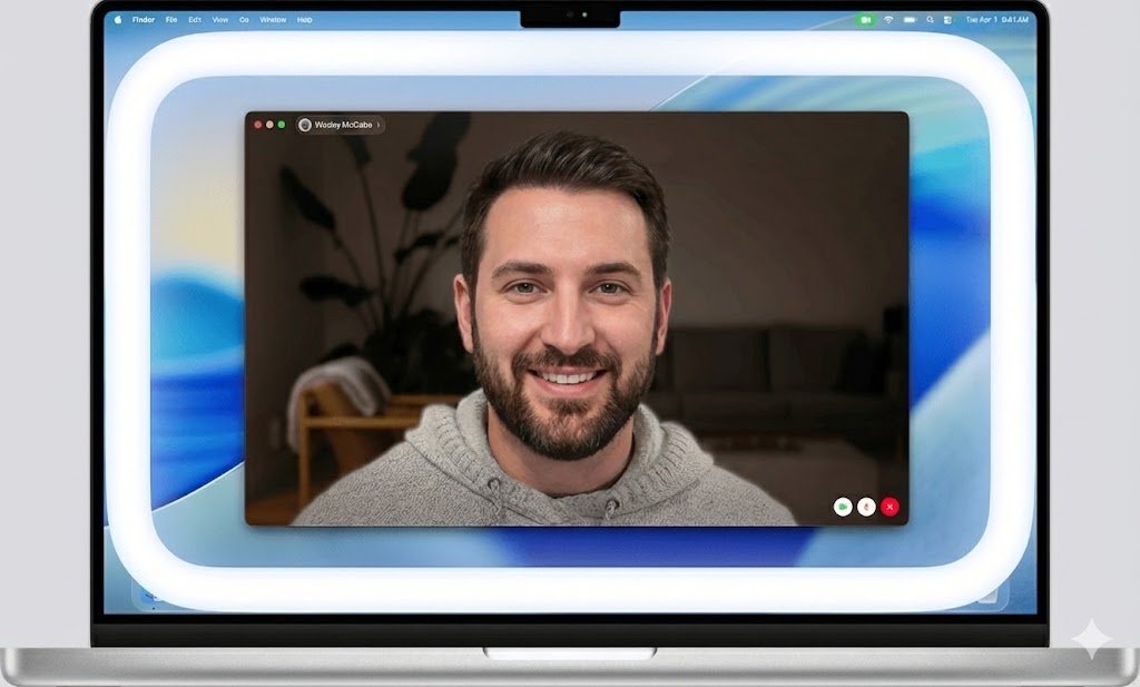 Facetime ring light and edge light